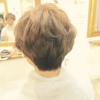 ショート ショートは任せて ミヤザキのヘアスタイル