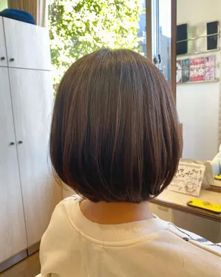 ショート カラー 艶感🫧透明感カラー YUKARIのヘアスタイル