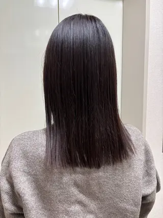 ミディアム カミヤマ リョウマのヘアスタイル