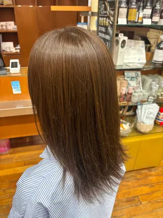 ミディアム 尾崎 友駕のヘアスタイル