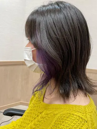 ミディアム miho 🌼🌼🌼のヘアスタイル