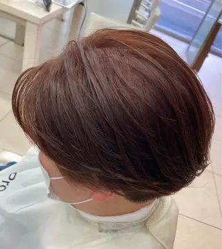 ショート カラー 🫧ダメージレス🫧 松下のヘアスタイル