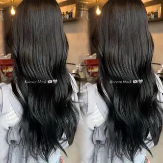 ロング aina/心斎橋 /ハイトーン/カラーのヘアスタイル