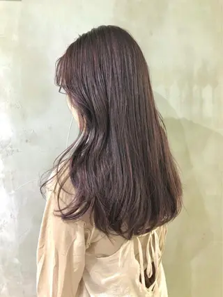 セミロング カラー ヘアアレンジ 暖色💖ツヤ髪💖 masae🌼のヘアスタイル