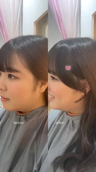 ロング カラー 梅田/透明感カラー 🤍narumiのヘアスタイル