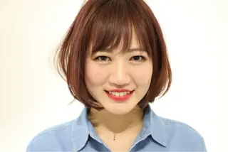 ショート カラー 岡元 朗弘のヘアスタイル