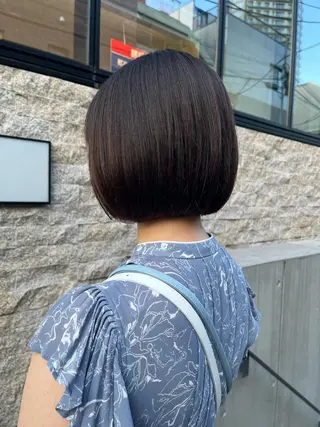 ショート カラー ✨透明感カラー✨ 🦖佐々木未来🦕のヘアスタイル