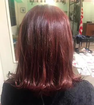 ミディアム カラー TOPstylist ✂️フセケイタ✂️のヘアスタイル
