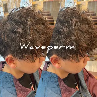 パーマ メンズ 仙台/メンズ/ フェザー/リョウのヘアスタイル