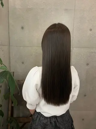 ロング パーマ 松井 七瀬のヘアスタイル
