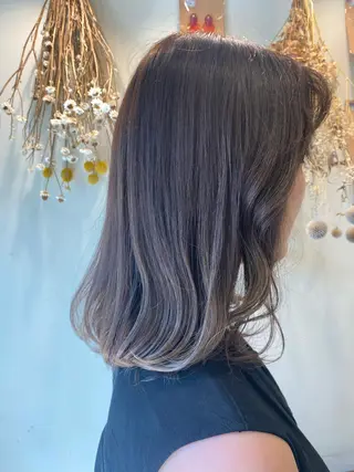 ミディアム カラー non .のヘアスタイル