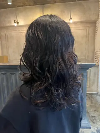 ミディアム パーマ スタジオノル パーマ🌀あやなのヘアスタイル