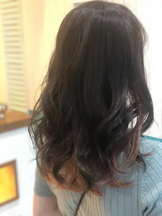 ロング カラー Snaly カラー特化ページのヘアスタイル