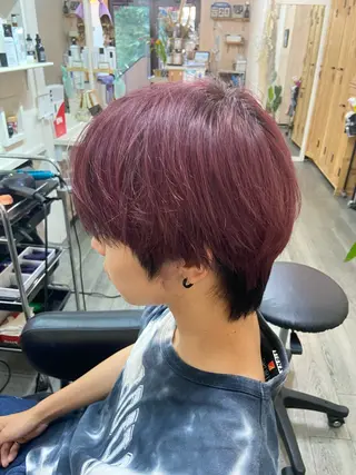 カラー メンズ 【縮毛矯正＆カラー】 RAN.のヘアスタイル