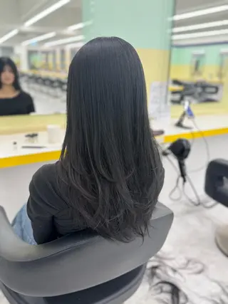 セミロング カラー 【透明感×レイヤー】 🍃RIKU🍃のヘアスタイル