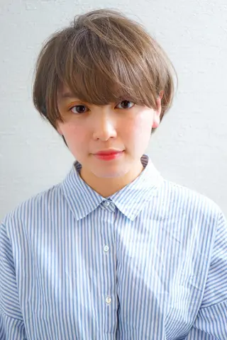 ショート カラー パーマ ヘアアレンジ ショートの神✨AFL OAT 井上康平のヘアスタイル