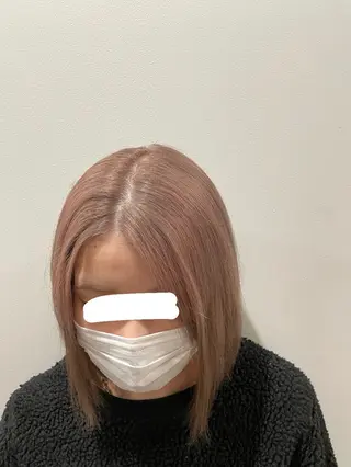 カラー 伊藤 未夢のヘアスタイル