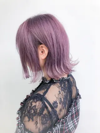 ショート カラー ヘアアレンジ *モデル募集💖札幌 ACADEMY💖のヘアスタイル