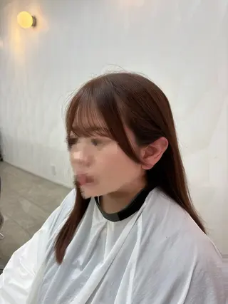ロング HASHI AYAKAのヘアスタイル