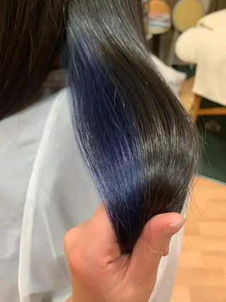 セミロング カラー ヘアアレンジ mayu .のヘアスタイル