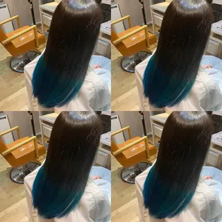 セミロング ✨縮毛矯正✖︎顔周り レイヤー✨ナカムラのヘアスタイル