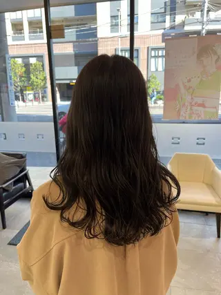 ロング パーマ バレイヤージュ/ヘア アレンジ/shionのヘアスタイル