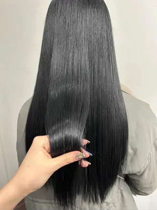 カラー ルプラボウ ふくい きなりのヘアスタイル