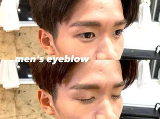 メンズ アイブロウ 【AMANEQ】 yuka🦋のヘアスタイル