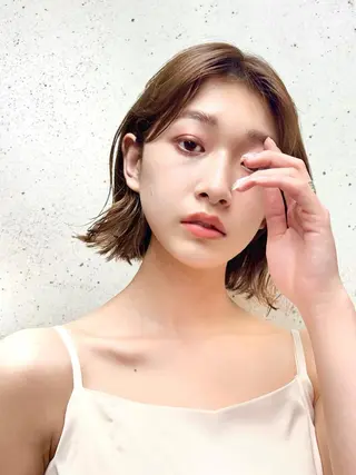 ショート カラー レイヤー専門家 ダブルカラー修のヘアスタイル