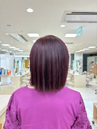 カラー 🎀暖色カラー/透明 感カラー/ひな🎀のヘアスタイル