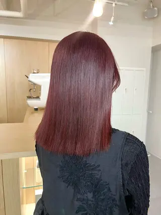 カラー ひな‪‪︎/暖色 柔color🫧のヘアスタイル