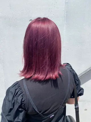 セミロング 艶髪 mayuka💖のヘアスタイル