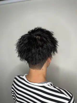 パーマ メンズ 渋谷/フェード/ 國分 翔のヘアスタイル