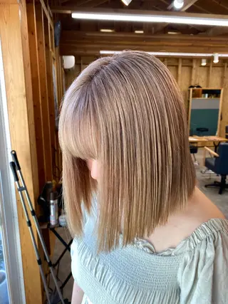 ショート 💕モテベージュ 🧡NANAKO🧡のヘアスタイル