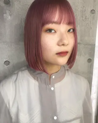 ショート カラー 早瀬裕之 パーマのヘアスタイル