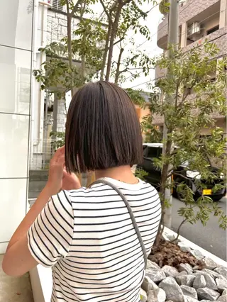 ショート 新井 美優のヘアスタイル