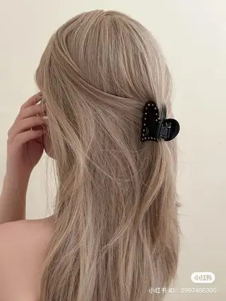 ロング カラー ヘアアレンジ 透明感💕今っぽ似合 わせ𝐍𝐨. 𝟏のヘアスタイル