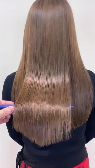 ロング カラー 髪質改善サロン 心斎橋ARCHEのヘアスタイル