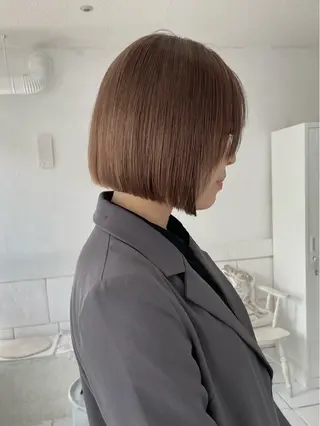 ミディアム カラー NeF所属・miku🌿‬ メンズバレイヤージュのヘアスタイル