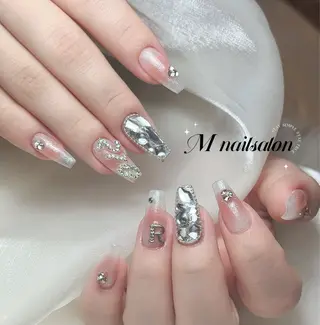 ネイル M🌷nail 長さだし専門店のネイルデザイン