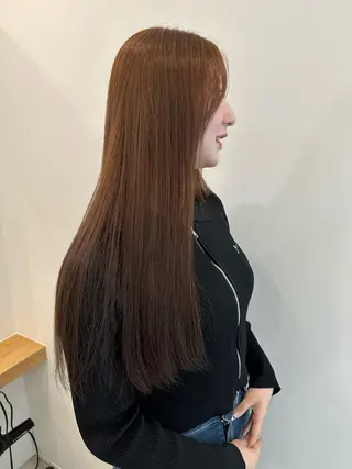 ロング カラー レイヤー/ナチュラル 💐nao.のヘアスタイル