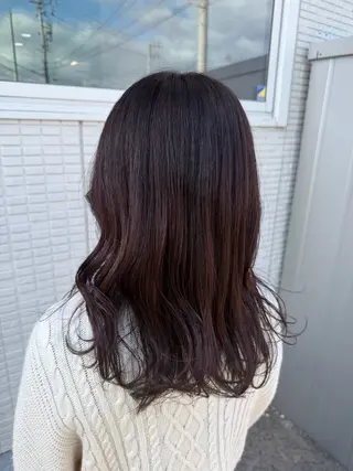 セミロング 木村 彩花のヘアスタイル