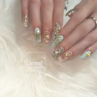 ネイル S♡JEWEL所属・S. JEWELのネイルデザイン