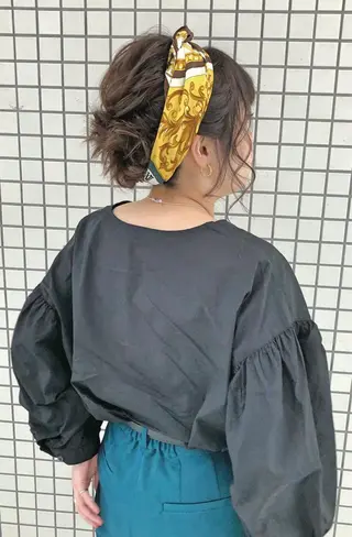 ミディアム ヘアアレンジ あんざき みわのその他イメージ