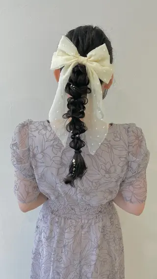 ロング 倉地 更彩のヘアスタイル