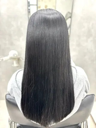 ロング カラー すぐ巻ける縮毛矯正 🍀勝倉　麗のヘアスタイル