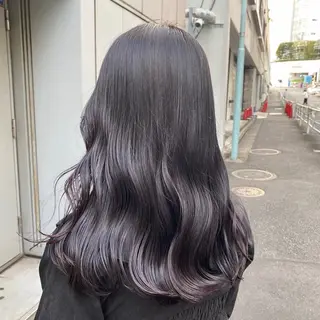 ロング カラー 韓国風カラー🌟赤み なし🌟GAKUTOのヘアスタイル