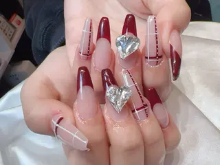 ネイル bijou nails 蓮のネイルデザイン
