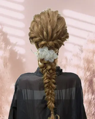 ロング ヘアアレンジ ヘアセットサロン 🎀ECXIAのヘアスタイル