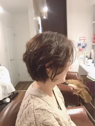 ショート 🌈elua yukaのヘアスタイル